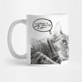 Plotting Cat- Everything is going according to plan Mug